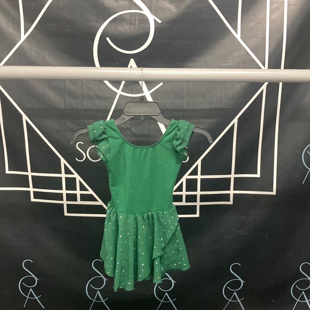 Green Sparkly Dance Leotard